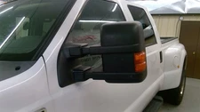 Used Left Door Mirror fits: 2008 Ford F350SD PICKUP Power dual arms telescopic h