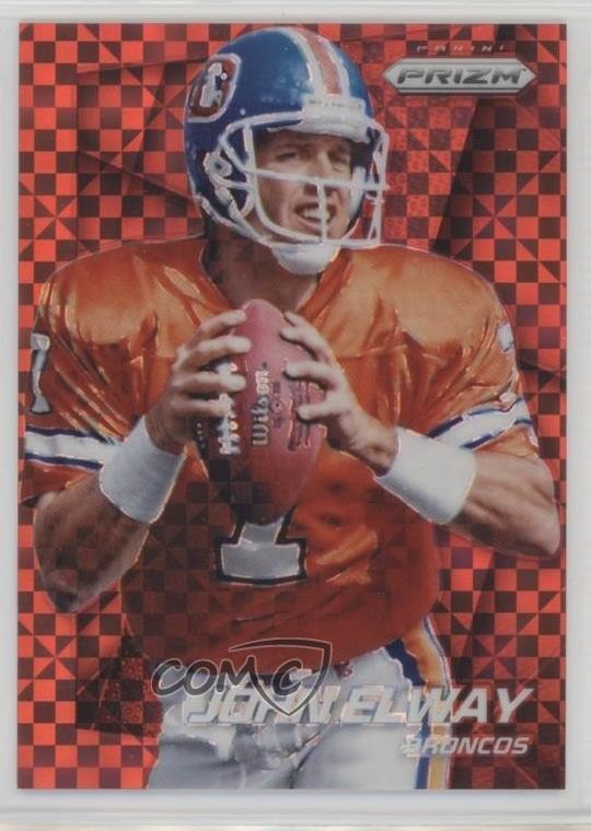 2014 Panini Prizm Red Power Prizm /125 John Elway #41 HOF