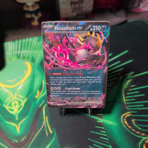 Pokemon Battle Deck Fezandipiti EX 038/064 Sealed Deck - From 2025 Toolkit