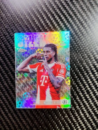 Michael Olise 2025-26 Topps Chrome UCC Silenced Starball Refractor #SHH-7