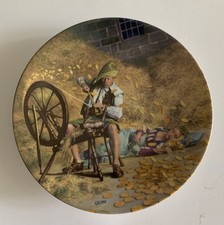 Bradex Collectible Grimms Fairy Tales Plate Germany Rumpelstilzchen Gehm 1981
