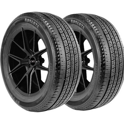 (QTY 2) 275/50R20 Advanta SVT-01 109H SL Black Wall Tires