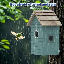 Smart Bird House,Bird Feeder With Camera - Ai Bird Species Identification, 3MP H