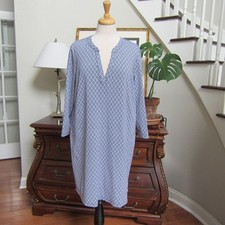 SOUTHERN TIDE Jamie Performance Stretch Dress Nautical Navy Blue size XL