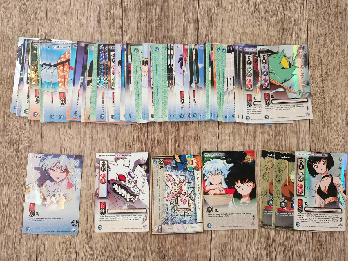 rare inuyasha cards TCG MIDORIKO CREATOR of the SHIKON JEWEL foil promo card redrum comics Inuyasha Hidden Rare Card Images