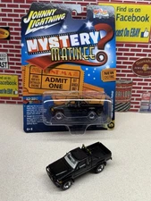 1985 TOYOTA SR5 BACK TO THE FUTURE PICKUP BLACK 1/64 LOOSE AND CARDED COMBO