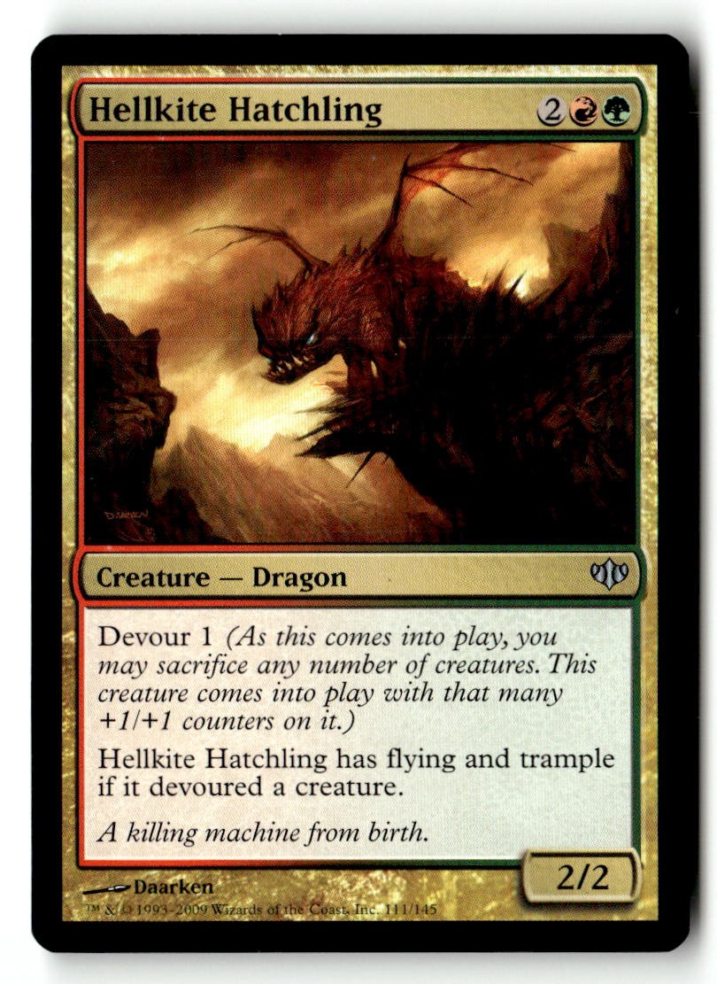 Hellkite Hatchling Conflux [CON - 111] Magic Uncommon LP