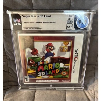 1st Print Super Mario 3D Land Nintendo 3DS GRADED 9.8 A++