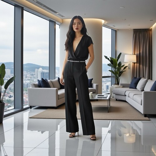 ALAIA High-Waist Wool Trousers Size 38 $1430