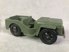 TIM-MEE Toys Army Jeep Vintage 1960s Plastic Made in U.S.A. Cool