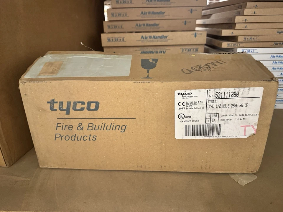 1 Estuche de ASPERSOR AUTOMÁTICO Tyco TY3111 Latón 66ZN, Link-SR, 280F, 1 Estuche Foto 4 de 4