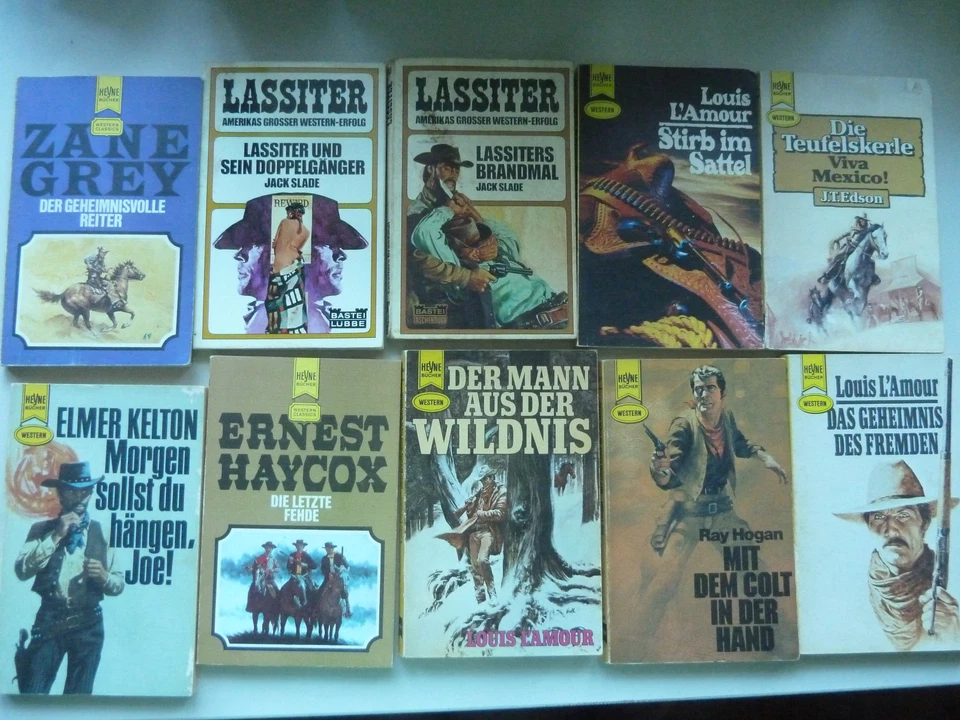 20 x Western-Taschenbücher (Konvolut) - Bild 2 von 2