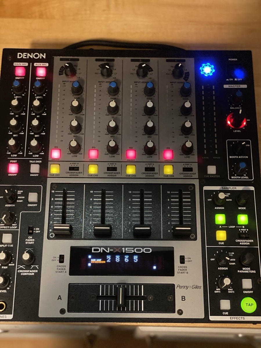 最終値下げ★高音質 美品 DENON DN-X1500S DJミキサー Restock Denon DJ DN-X1500S 4-Channel DJ Mixer | Guitar Center