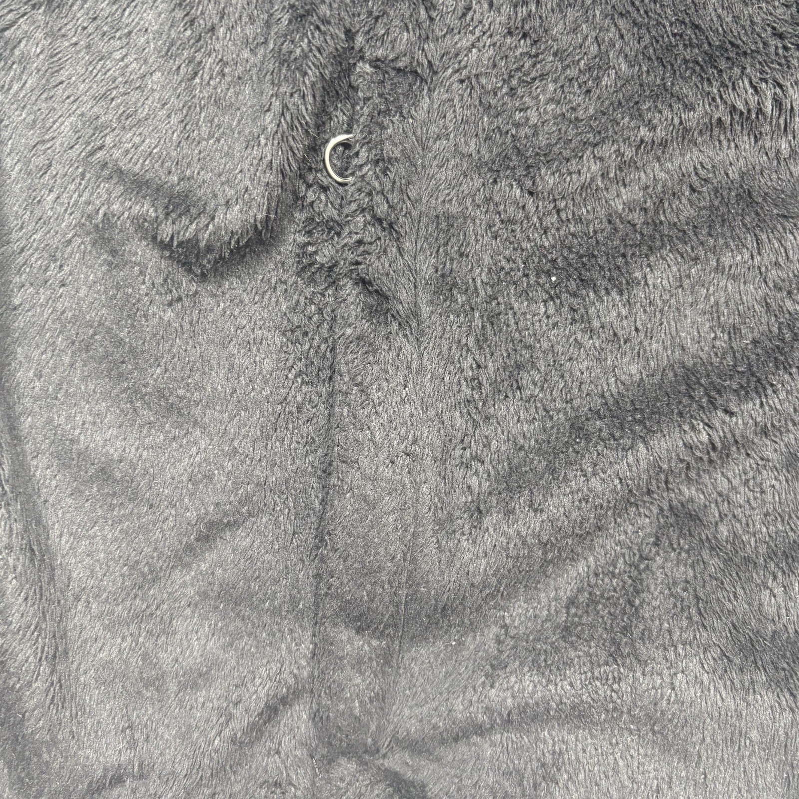 The North Face Jacket Womens L Black Osito Fleece Full Zip Pockets Fuzzy Cozy