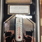 Vintage advertisement thermometer, ￼The Gutliph-Henderson Service  — photo 6