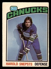1976-77 O-Pee-Chee #366 Harold Snepsts (ref 228744)