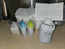 New Kiinde Kozii White Bottle Warmer Bottles