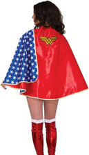 Rubies DC Comics Superheroes: Wonder Woman Cape for Adults, Women'S One Size
