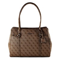 Guess Leona Schultertasche 37Cm #GUE-HWSG99_17230 (Latte Logo)