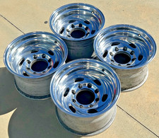 Eagle Alloy 16 Wheels 8x170 Ford F250 F350 Excursion 99-04 Set 16x10 Polished