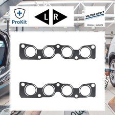 2x ORIGINAL® Victor Reinz Dichtung, Abgaskrümmer für Toyota YARIS R / iA