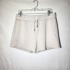 Members Mark Womens White Shorts Soft Large soft GREAT Condition