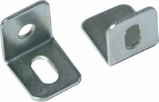 NEW pk of 20 Steel Angle Brackets 15mm x 15mm x 13mm   with adjust slot  D014