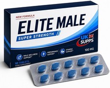 50 x Elite Male - Sex Pills for Men - Long Lasting - 100 % Strength - UK