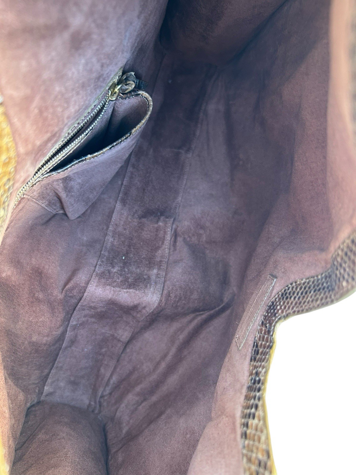 NANCY GONZALEZ  PYTHON SHOULDER STRAP HOBO HANDBAG - image 11