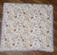 40 40 Handmade Lavander Butterfly Baby Blanket