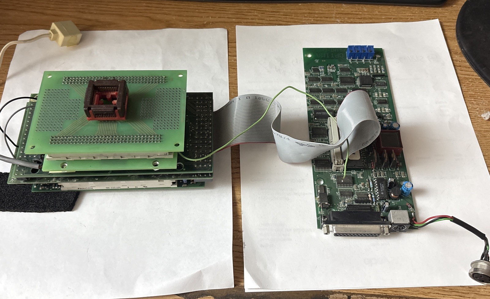 Vintage SMS Sprint Programmer Multi-Board Adapter Model 207 BV7DEC1 BGA Socket