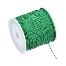 0.8mm 109 Yard Nylon String for Bracelets Nylon Cord Green