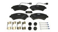 Hart BremsbeläGe Bremsbelagsatz FüR Fiat Ducato Kasten 250 290 250_ 290_