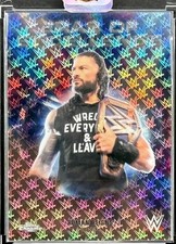 2026 Topps Chrome Wrestlemania Exclusive Logofractor WWE  Roman Reigns 1/1