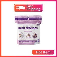 Scrubzz Disposable No Rinse Bathing Wipes - 25 Pack - All-in-1 Single Use Shower