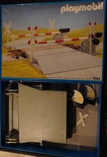 Playmobil   (Spur G)   Bahnübergang + OVP