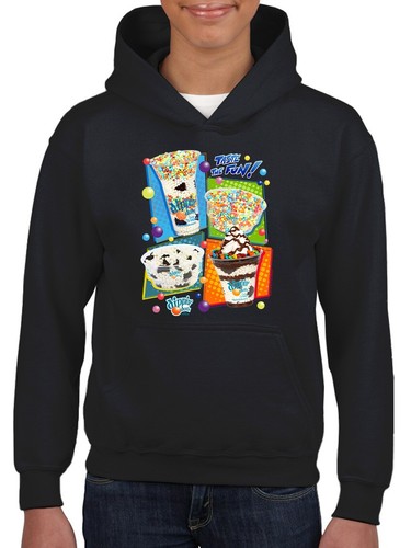 Colorful Dippin' Dots Ice Cream Treats - Fun Dessert Jugend Hoodie - Bild 1 von 19