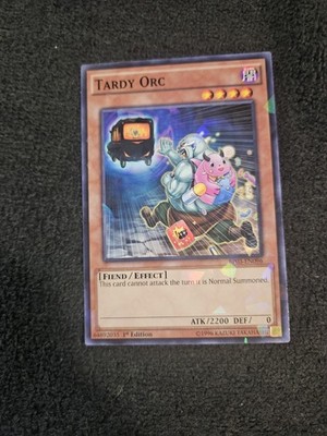 Tardy Orc - BP03-EN096 - Shatterfoil - 1st Edition NM - YUGIOH