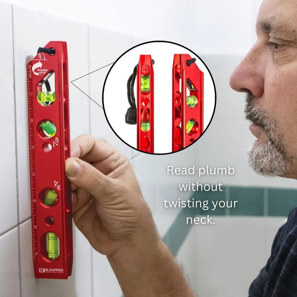 9 in. Magnetic Electrician Level with Plumb Site - Image 4 of 4