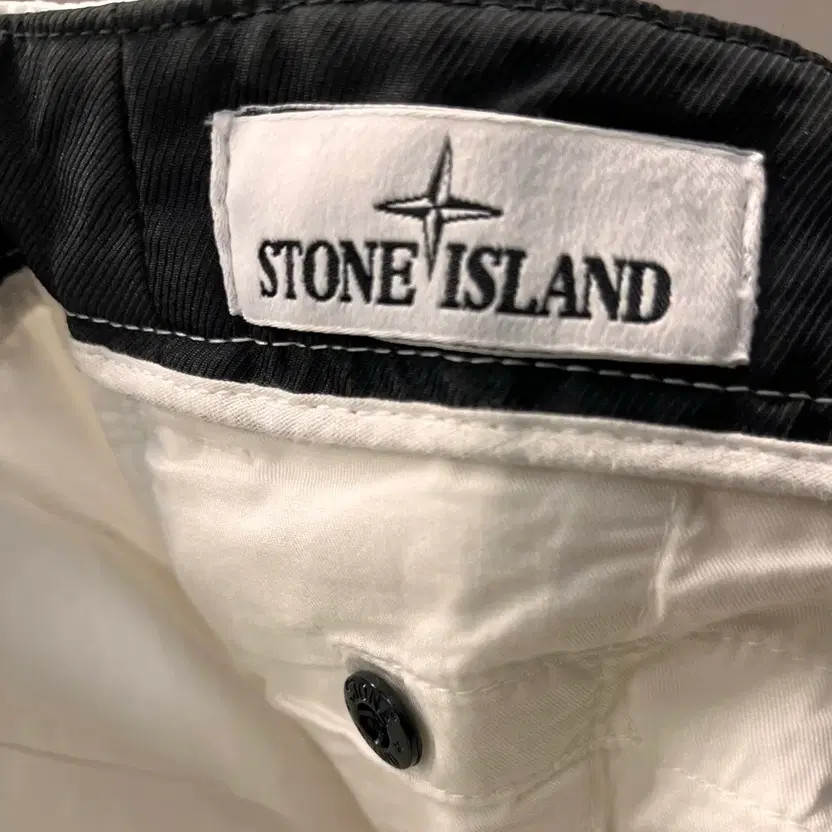 Stone Island White Cargo Pants W30 Men's Clothing thumbnail 5