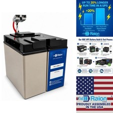 Raion Power 24V 18Ah Replacement High Rate RBC7 Battery APC UPS BP1400