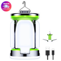 Campinglampe Blukar Led Laterne Zeltlampe Usb 60 Leds Wiederaufladbar Wandern