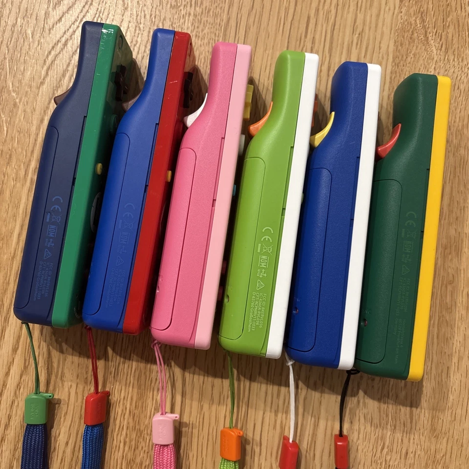 NINTENDO WII Remote Motion Plus MARIO LUIGI PEACH YOSHI TOAD KOOPA Set of 6 Lot - Image 3 of 4