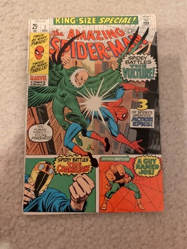 Amazing Spider-Man King Size Special #7 Marvel 1970 Vulture Chameleon