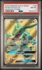 2018 POKEMON SUN & MOON CELESTIAL STORM #160 FULL ART/RAYQUAZA GX PSA 8 LOW POP!