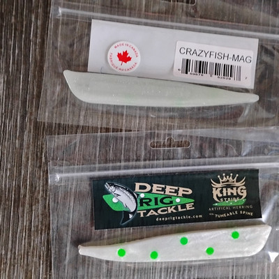 Deep Rig Tackle artifical Herring crazy fish mag tuneable