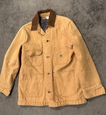Vintage Big Ben Wrangler Jacket Coat Mens 38 Small Blanket Lined Chore Work USA
