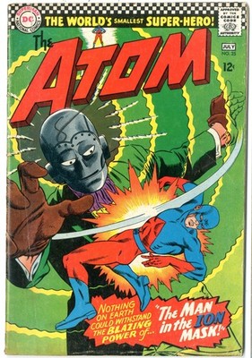 Atom  # 25     FINE    July 1966    Kane, Anderson cover & art   Fox story