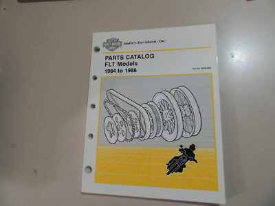 1984-1986 HARLEY-DAVIDSON FLT FHT FLHTC FLHT FLTC parts catalog Teilekatalog /
