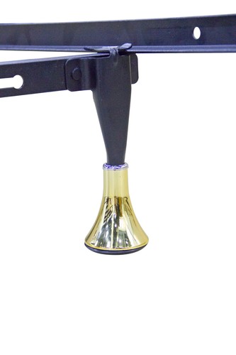 Kings Brand Gold Bed Frame Glides Legs To Replace Wheels, Set of 6 - Picture 5 of 5